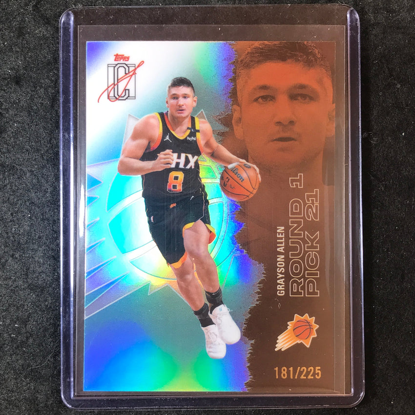 2025-26 Topps Signature Class GRAYSON ALLEN Chrome Teal 181/225 #82