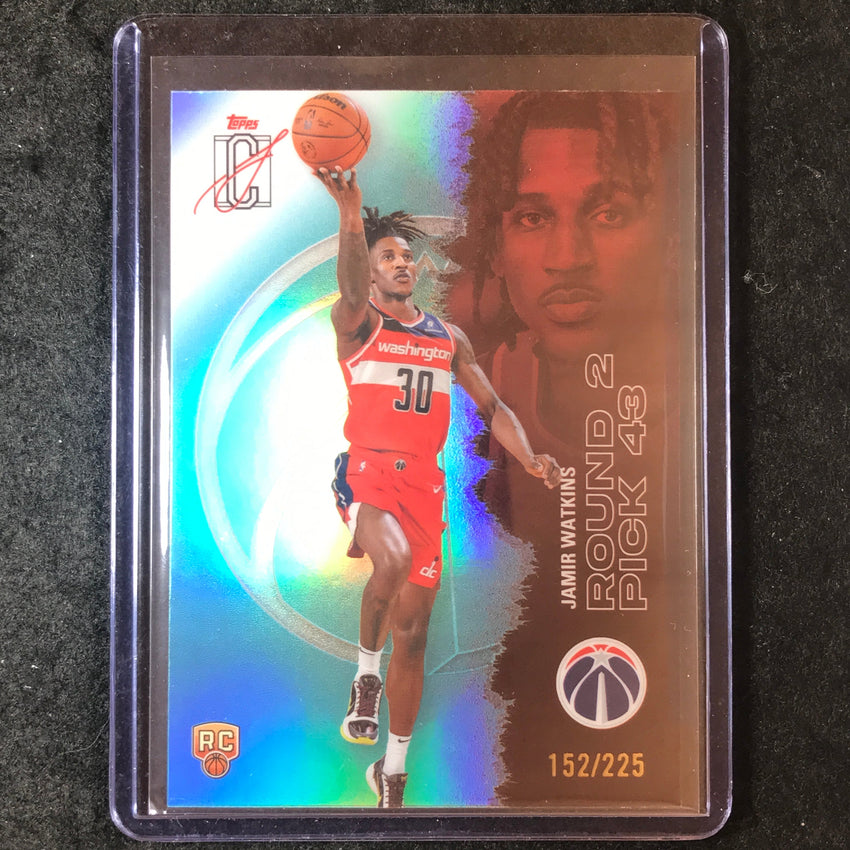 2025-26 Topps Signature Class JAMIR WATKINS Rookie Chrome Teal 152/225 #137
