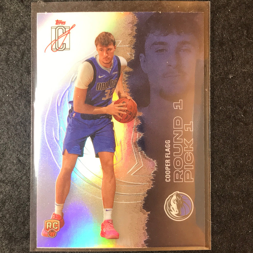 2025-26 Topps Signature Class COOPER FLAGG Rookie Chrome Refractor Base #101