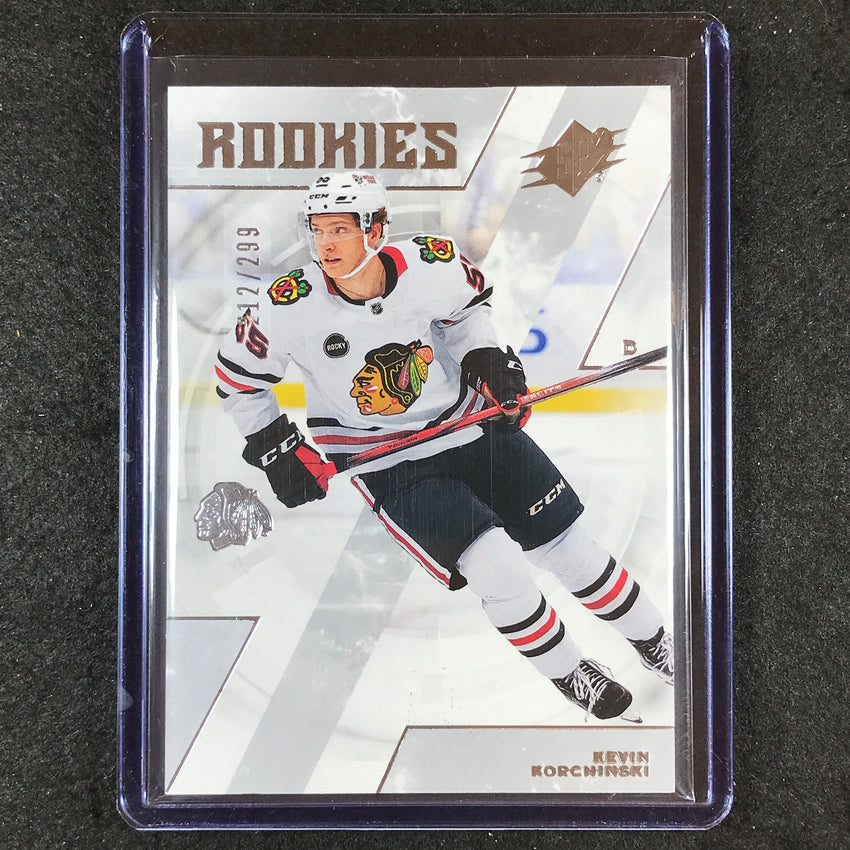 2023-24 SPx Hockey KEVIN KORCHINSKI Rookies Base 212/299 #156