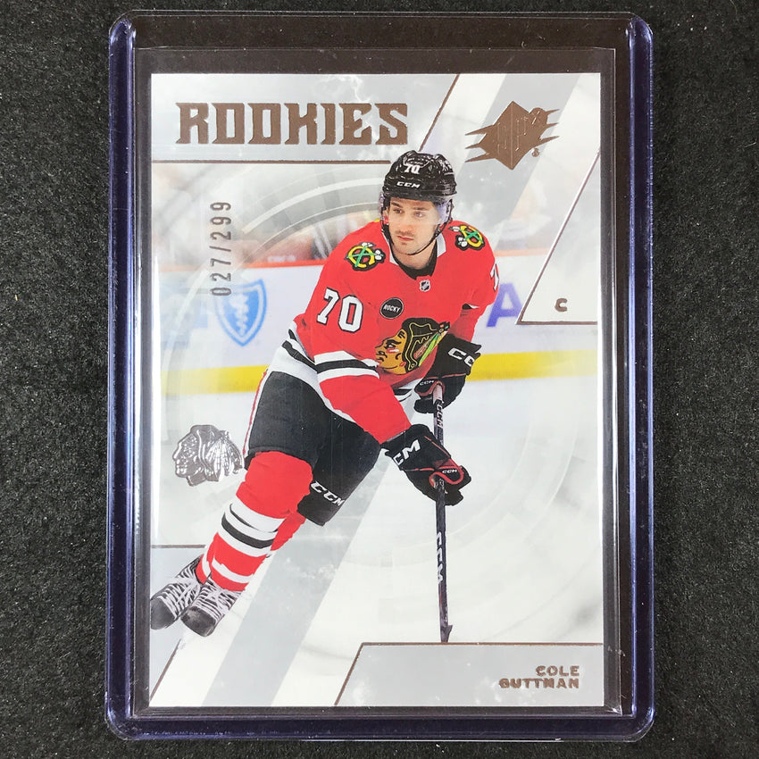 2023-24 SPx Hockey COLE GUTTMAN Rookies Base 27/299 #176