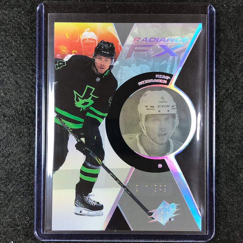 2023-24 SPx Hockey MIRO HEISKANEN Radiance FX Base 291/949 #22