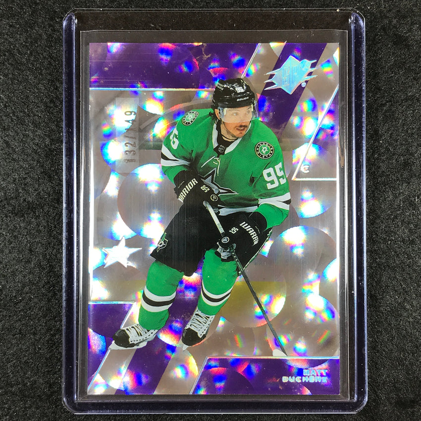 2023-24 SPx Hockey MATT DUCHENE Base Purple Parallax 132/149 #25