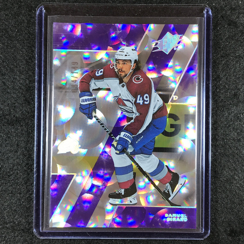 2023-24 SPx Hockey SAMUEL GIRARD Base Purple Parallax 84/149 #80