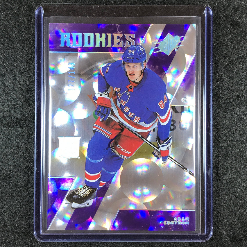 2023-24 SPx Hockey ADAM EDSTROM Rookies Base Purple Parallax 127/149 #123