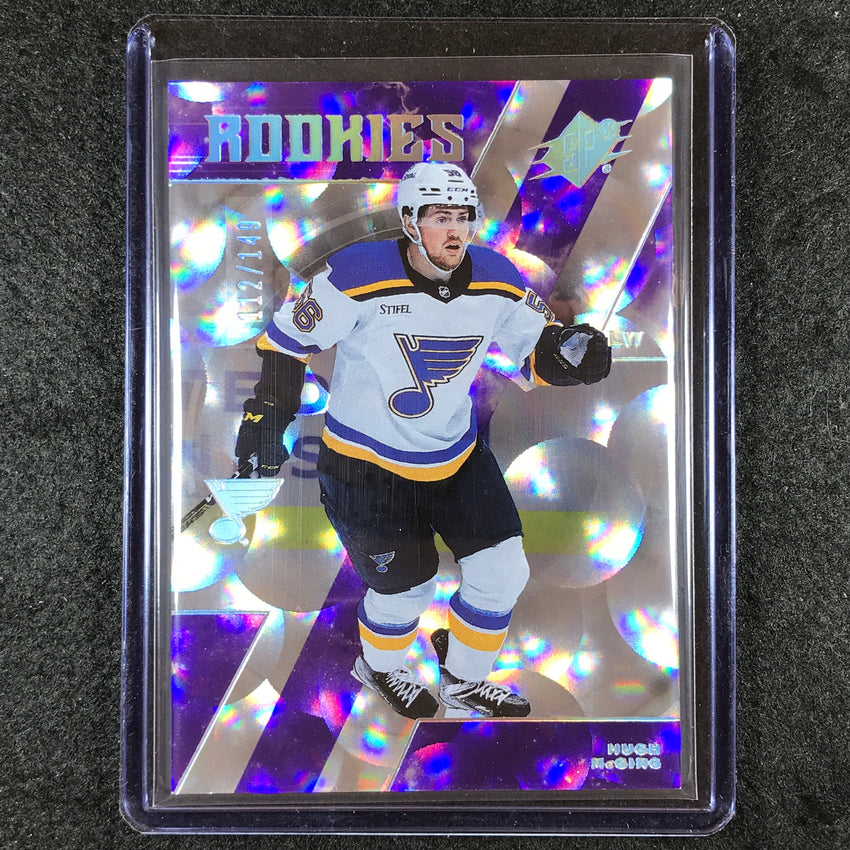 2023-24 SPx Hockey HUGH MCGING Rookies Base Purple Parallax 112/149 #184