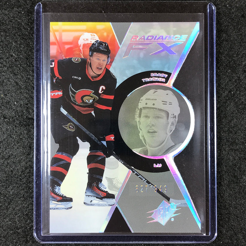 2023-24 SPx Hockey BRADY TKACHUK Radiance FX Base 827/949 #29