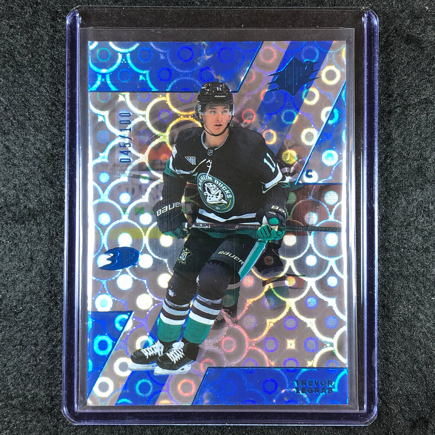 2023-24 SPx Hockey TREVOR ZEGRAS Base Radiance 45/100 #72