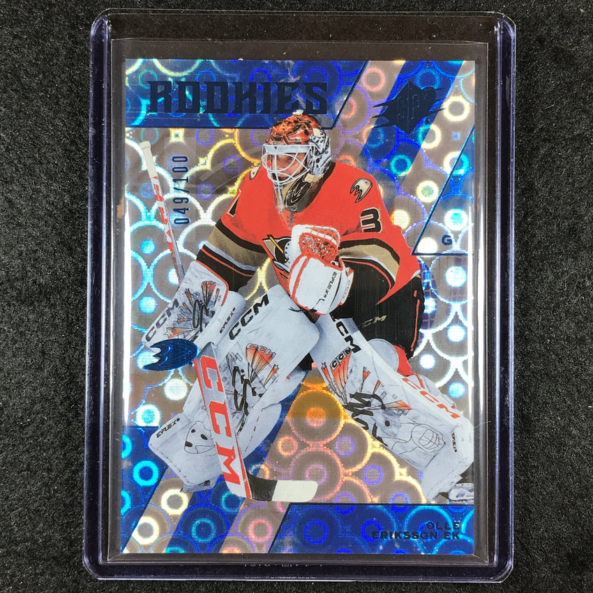 2023-24 SPx Hockey OLLE ERIKSSON EK Rookies Base Radiance 49/100 #161