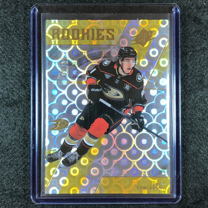 2023-24 SPx Hockey LEO CARLSSON Rookies Base Grand Finale 38/50 #109