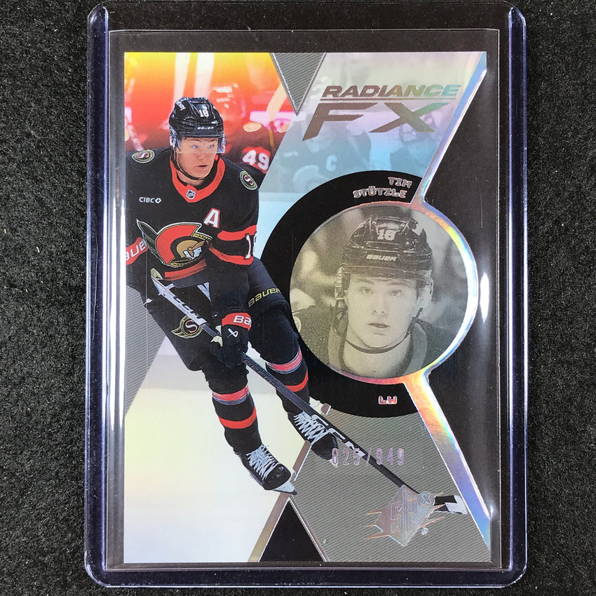 2023-24 SPx Hockey TIM STUTZLE Radiance FX Base 825/949 #33