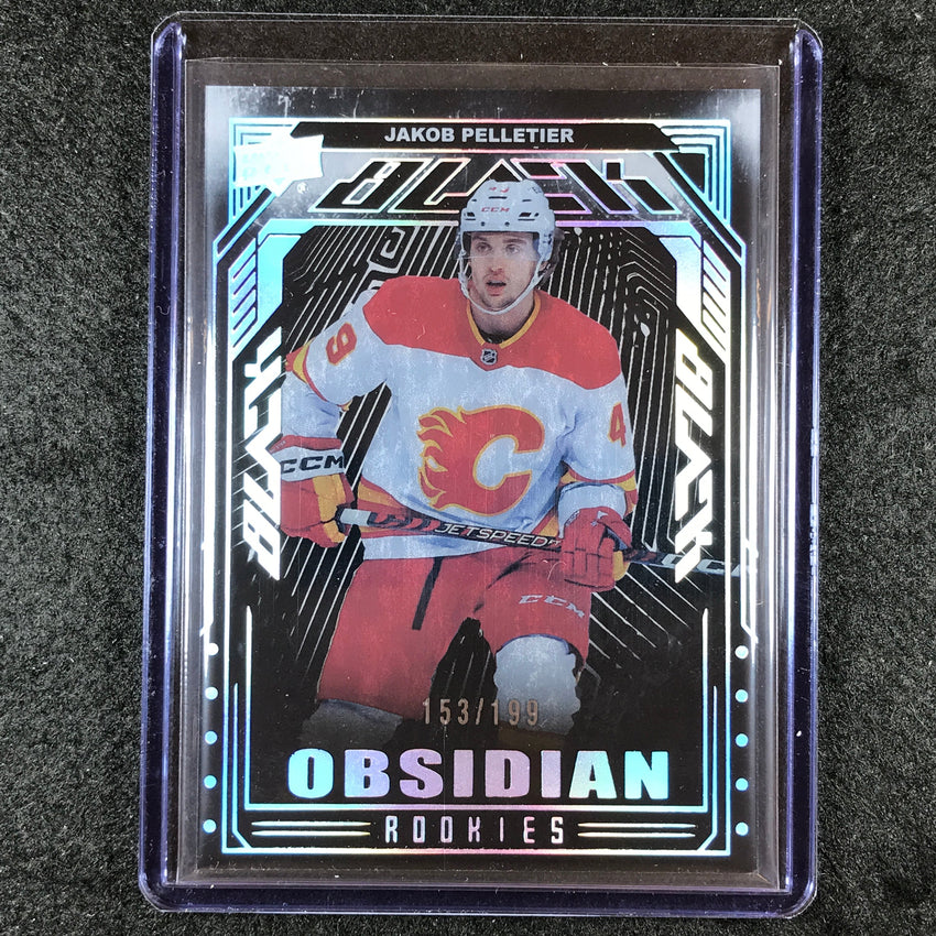 2023-24 SPx Hockey JAKOB PELLETIER UD Black Obsidian Rookies 153/199