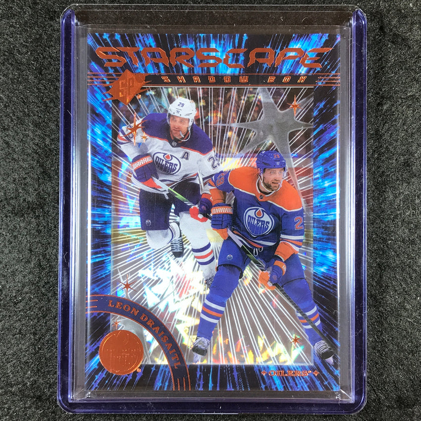 2023-24 SPx Hockey LEON DRAISAITL Starscape Shadow Box #4