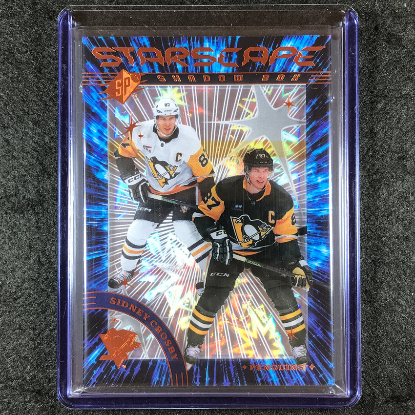2023-24 SPx Hockey SIDNEY CROSBY Starscape Shadow Box #13