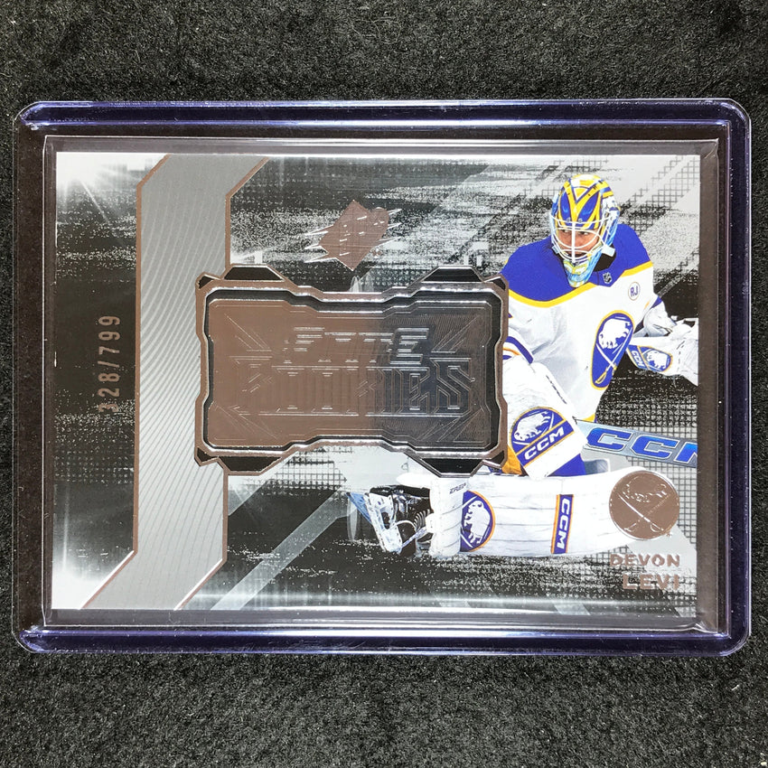 2023-24 SPx Hockey DEVON LEVI Finite Rookies Silver 328/799 #18
