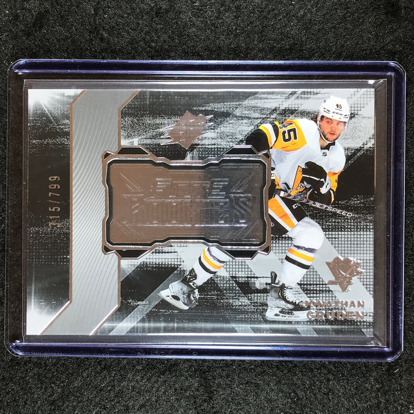 2023-24 SPx Hockey JONATHAN GRUDEN Finite Rookies Silver 315/799 #21