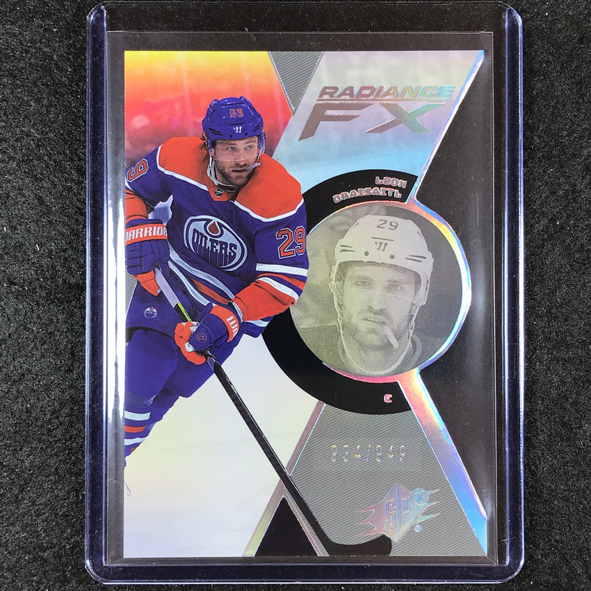 2023-24 SPx Hockey LEON DRAISAITL Radiance FX Base 934/949 #37