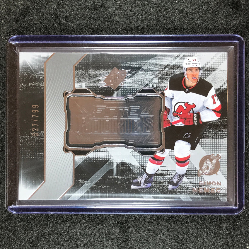 2023-24 SPx Hockey SIMON NEMEC Finite Rookies Silver 527/799 #25