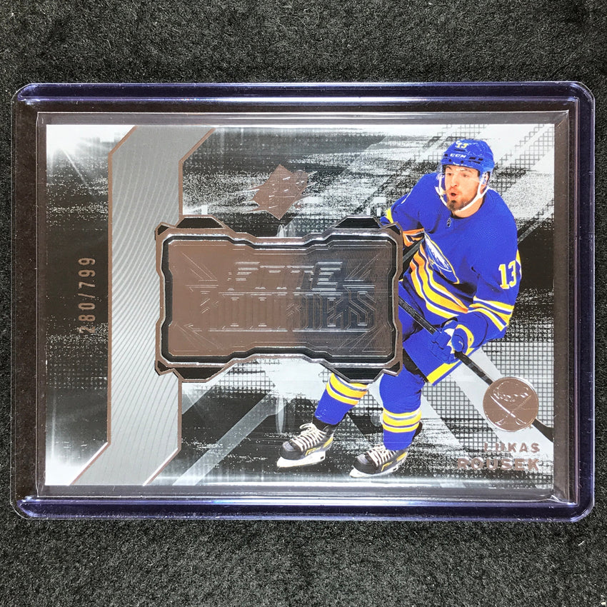2023-24 SPx Hockey LUKAS ROUSEK Finite Rookies Silver 280/799 #28
