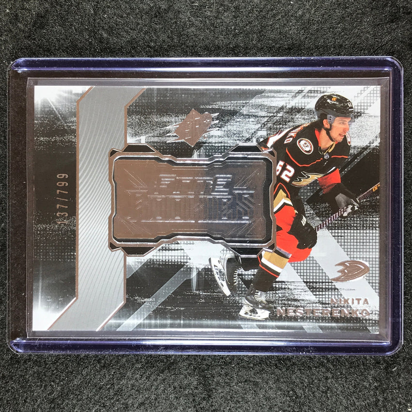 2023-24 SPx Hockey NIKITA NESTERENKO Finite Rookies Silver 137/799 #31