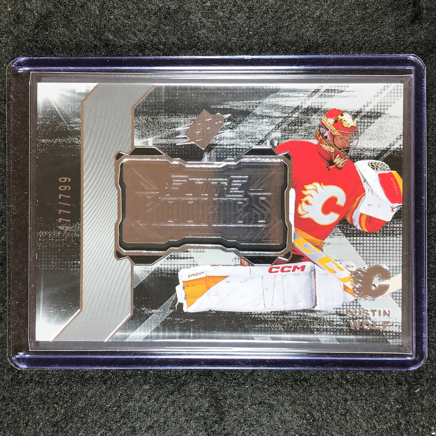 2023-24 SPx Hockey DUSTIN WOLF Finite Rookies Silver 477/799 #42