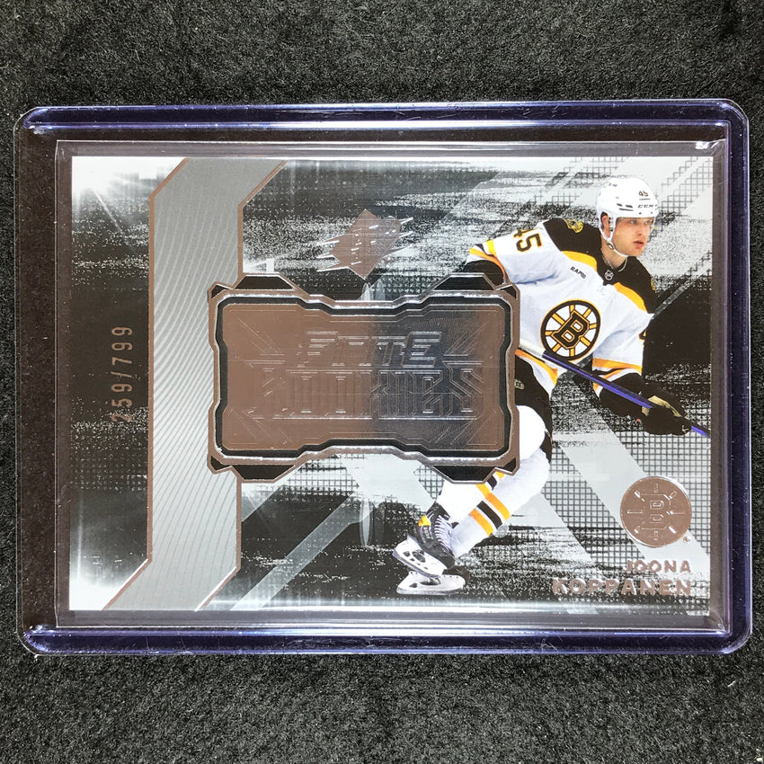 2023-24 SPx Hockey JOONA KOPPANEN Finite Rookies Silver 259/799 #46