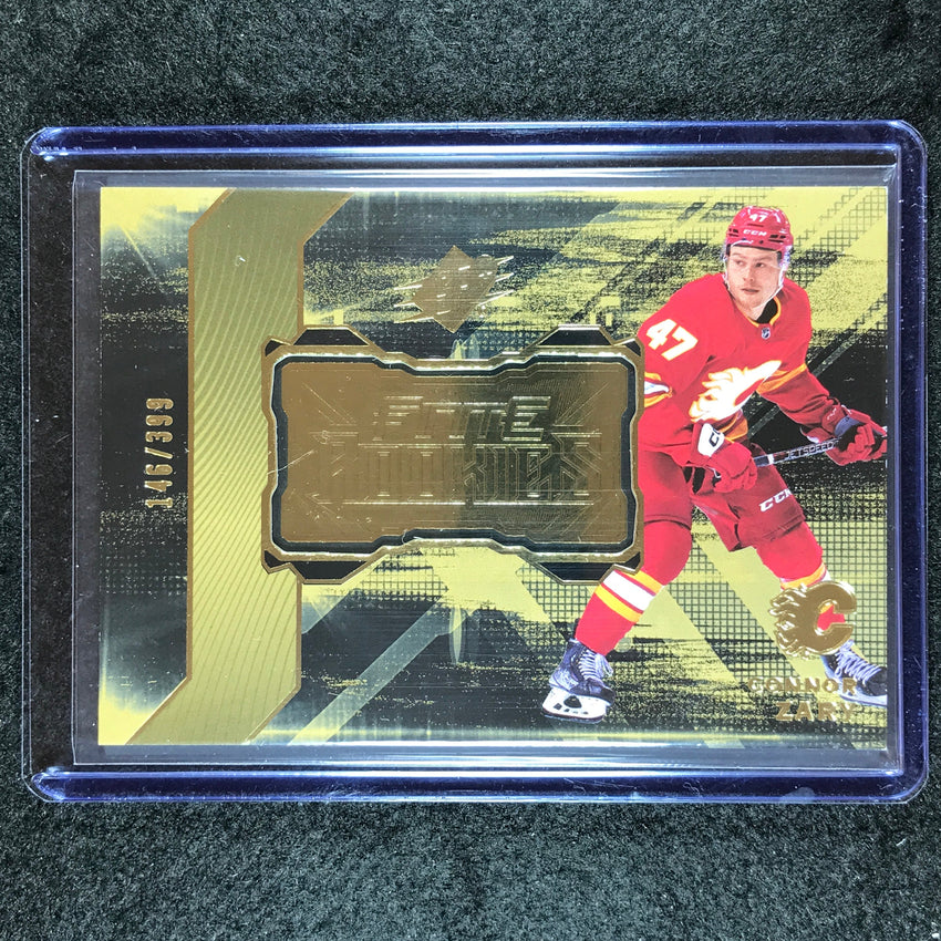 2023-24 SPx Hockey CONNOR ZARY Finite Rookies Gold 146/399 #10