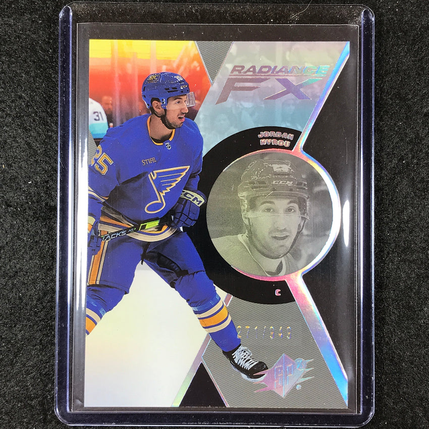 2023-24 SPx Hockey JORDAN KYROU Radiance FX Base 271/949 #38