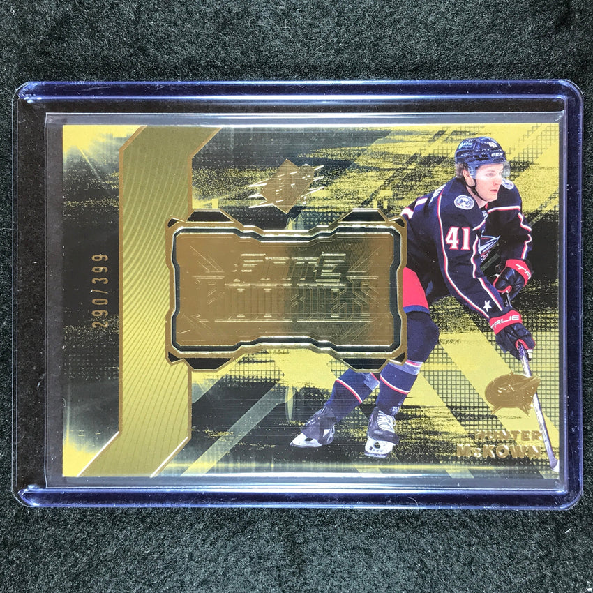 2023-24 SPx Hockey HUNTER MCKOWN Finite Rookies Gold 290/399 #34
