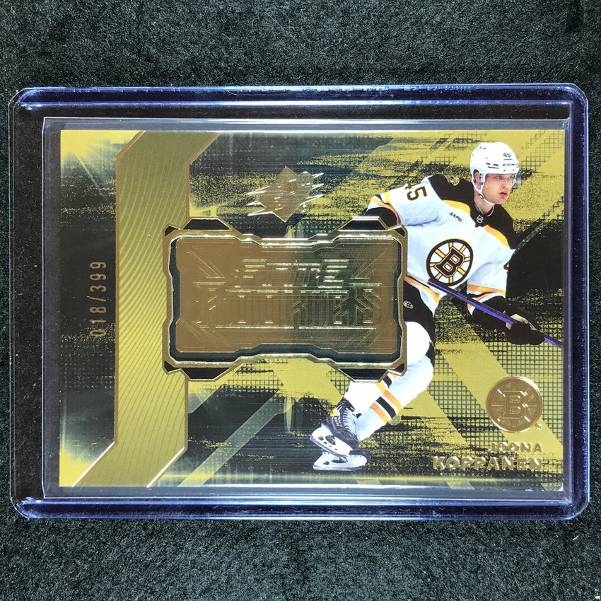 2023-24 SPx Hockey JOONA KOPPANEN Finite Rookies Gold 18/399 #46