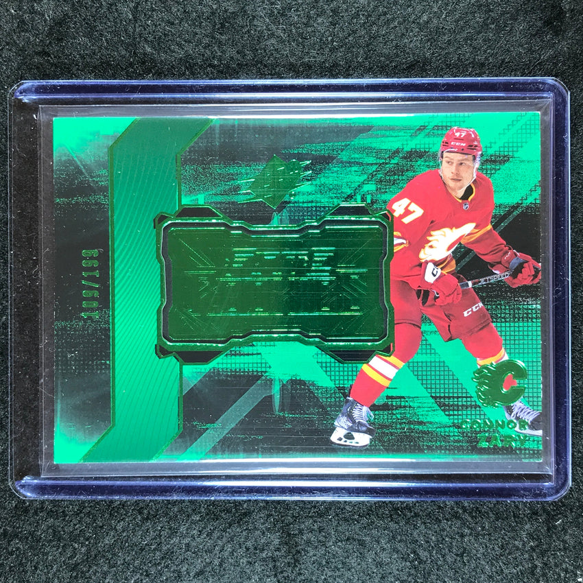 2023-24 SPx Hockey CONNOR ZARY Finite Rookies Green 109/199