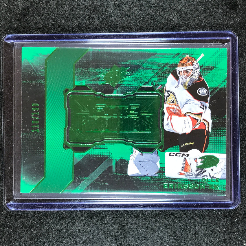 2023-24 SPx Hockey OLLE ERIKSSON EK Finite Rookies Green 118/199