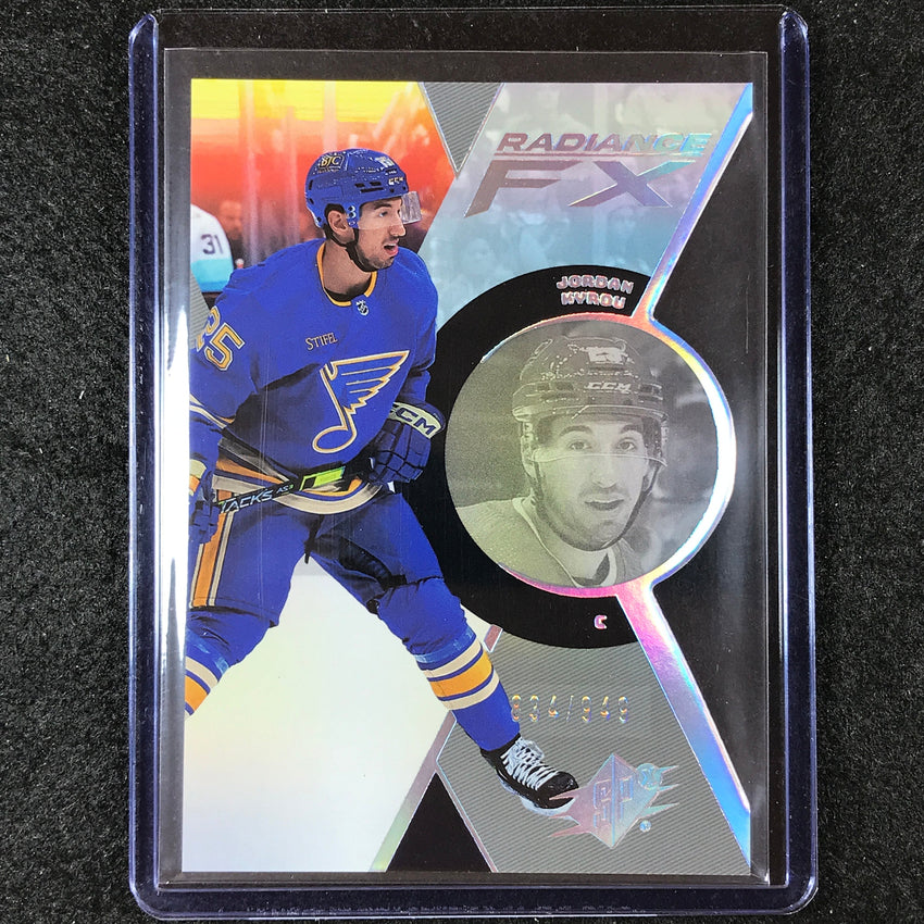 2023-24 SPx Hockey JORDAN KYROU Radiance FX Base 834/949 #38