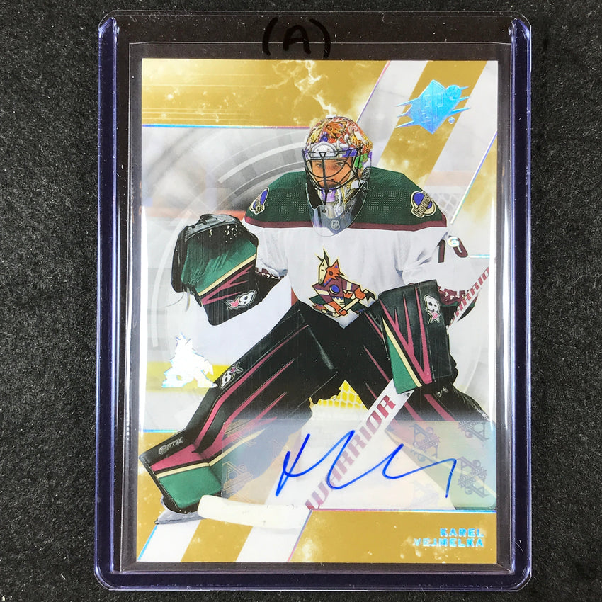 2023-24 SPx Hockey KAREL VEJMELKA Base Auto #32 (A)