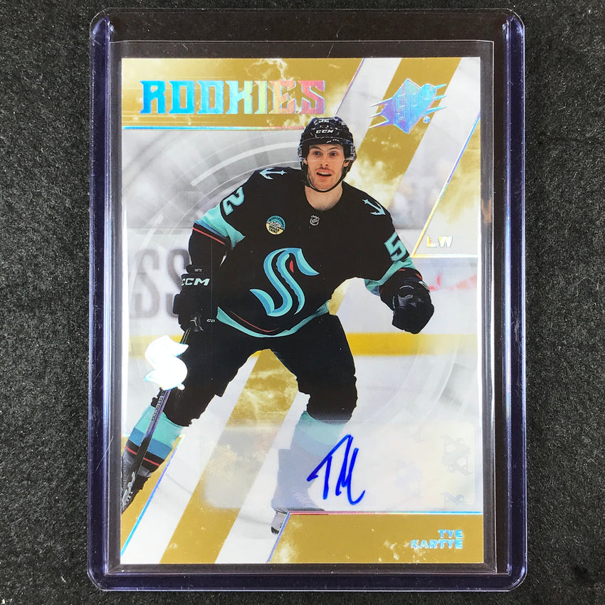 2023-24 SPx Hockey TYE KARTYE Rookies Base Auto #179