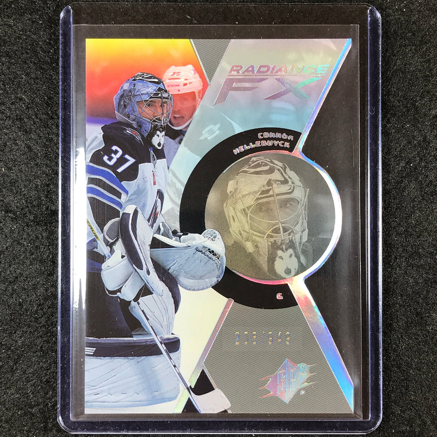 2023-24 SPx Hockey CONNOR HELLEBUYCK Radiance FX Base 208/949 #52