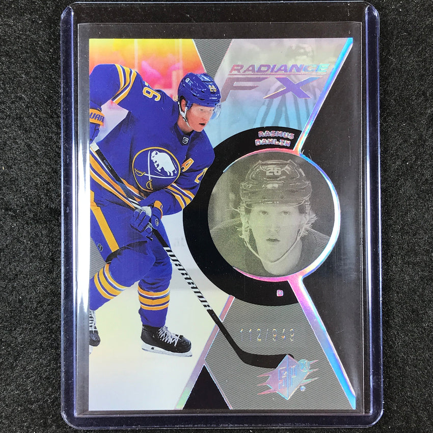 2023-24 SPx Hockey RASMUS DAHLIN Radiance FX Base 112/949 #57