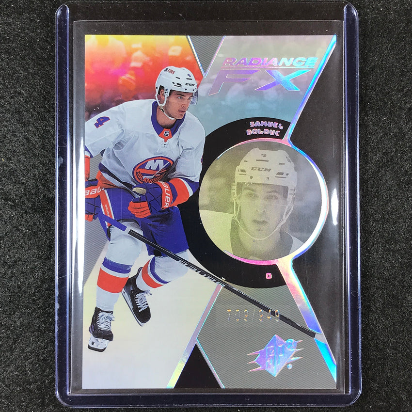 2023-24 SPx Hockey SAMUEL BOLDUC Radiance FX Rookie Base 709/949 #86
