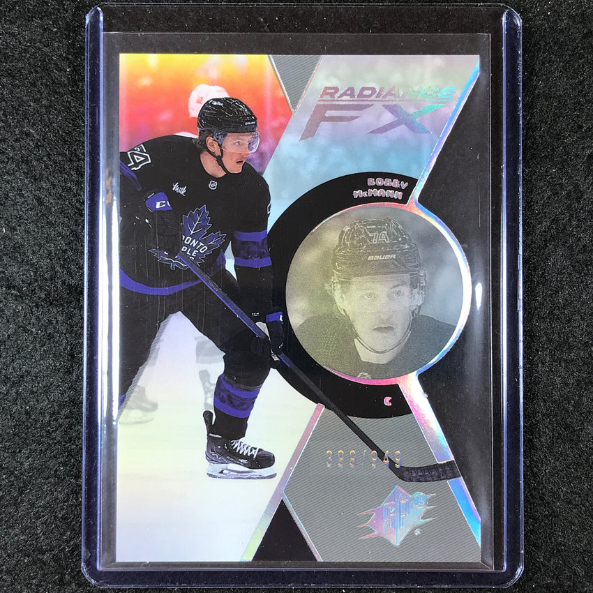 2023-24 SPx Hockey BOBBY MCMANN Radiance FX Rookie Base 399/949 #94
