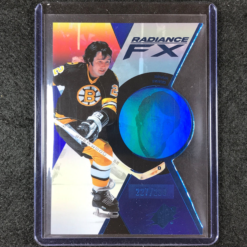 2023-24 SPx Hockey BRAD PARK Radiance FX Blue 227/299 #5