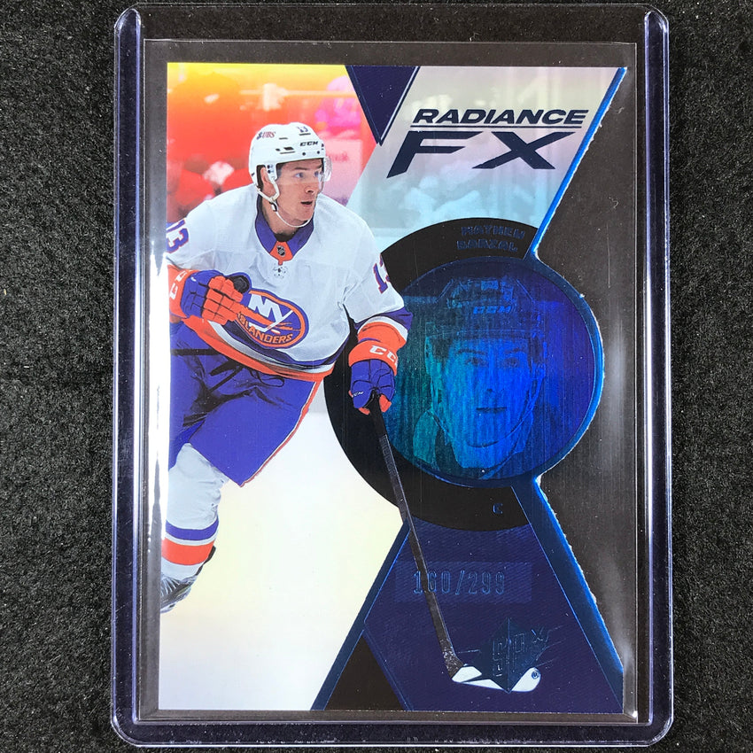 2023-24 SPx Hockey MATHEW BARZAL Radiance FX Blue 160/299 #31