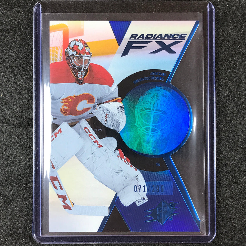 2023-24 SPx Hockey JACOB MARKSTROM Radiance FX Blue 71/299 #39