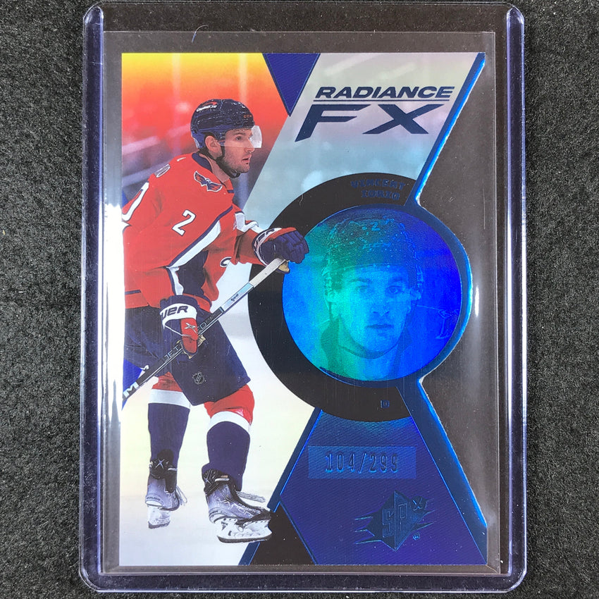 2023-24 SPx Hockey VINCENT IORIO Radiance FX Rookie Blue 104/299 #84