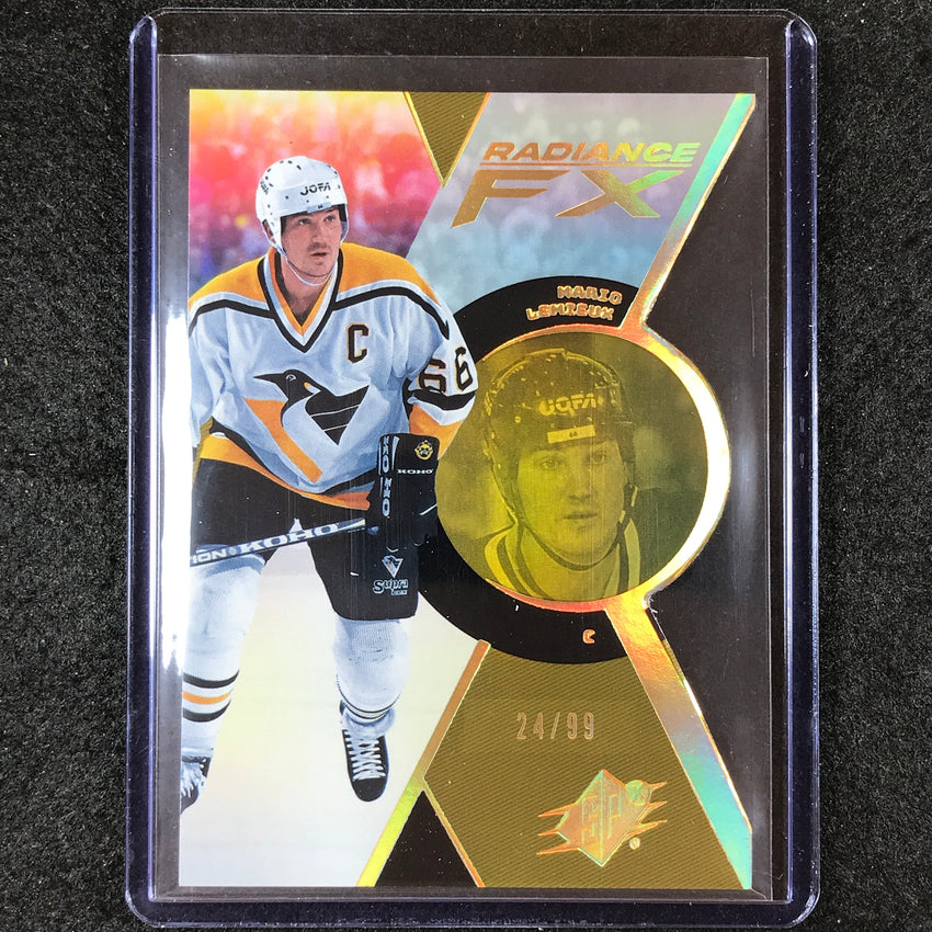 2023-24 SPx Hockey MARIO LEMIEUX Radiance FX Gold 24/99 #1