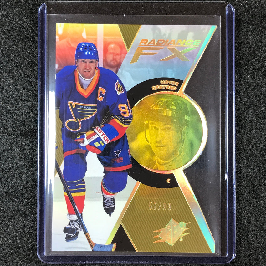 2023-24 SPx Hockey WAYNE GRETZKY Radiance FX Gold 57/99 #20