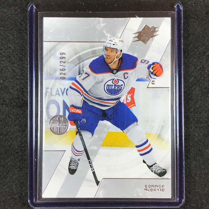 2023-24 SPx Hockey CONNOR MCDAVID Base 26/299 #1