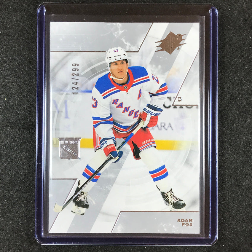 2023-24 SPx Hockey ADAM FOX Base 124/299 #78