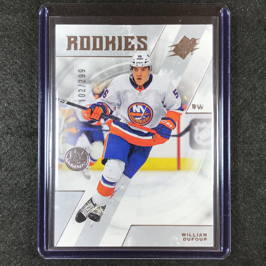 2023-24 SPx Hockey WILLIAM DUFOUR Rookies Base 102/299 #114