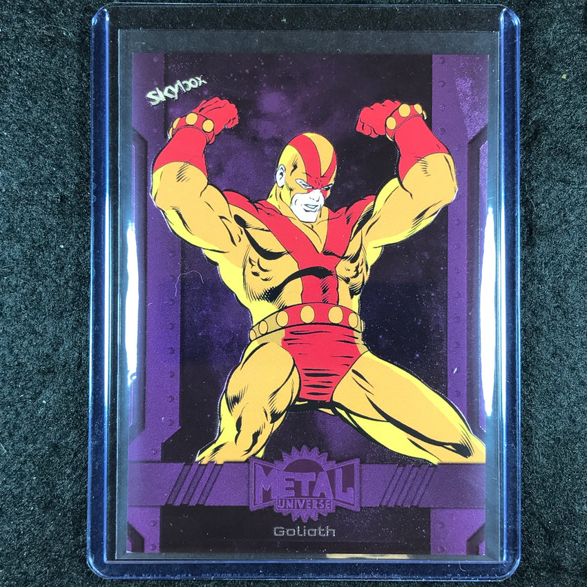 2024 Marvel Metal Universe Avengers GOLIATH Base Purple FX 170/199 #181