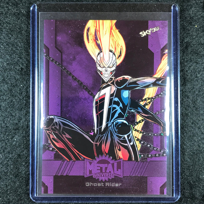 2024 Marvel Metal Universe Avengers GHOST RIDER Base Purple FX 197/199 #184
